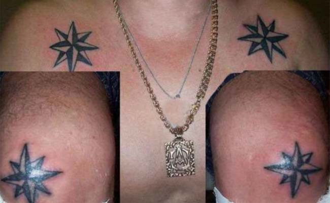 Prison Star Tattoos