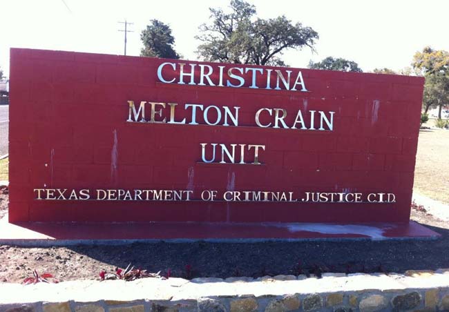 TDCJ Christina Melton Crain Unit