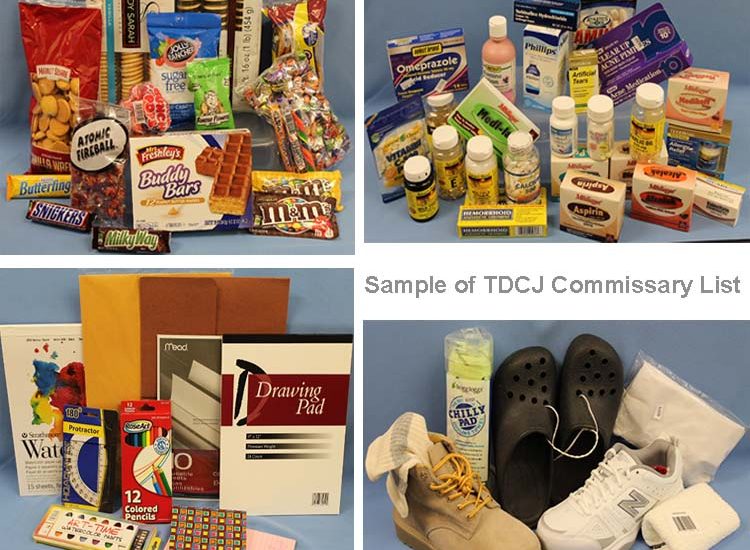 TDCJ Commissary List