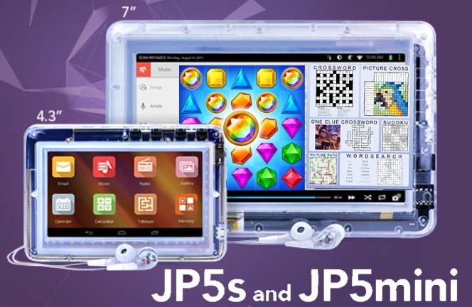 JPay Games List on Tablet