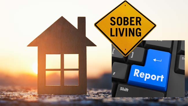 Report a Sober Living House