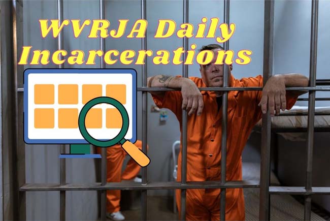 WVRJA Daily Incarcerations and Inmate Search