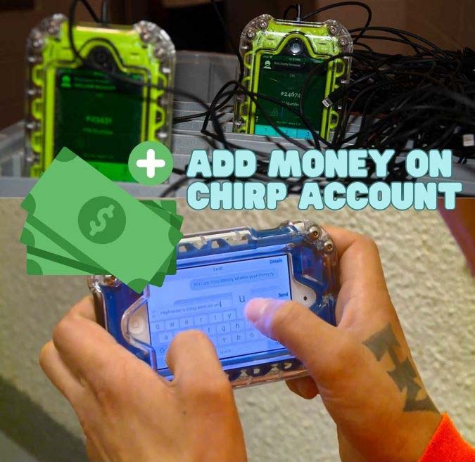 How to Put Money on Chirp Account