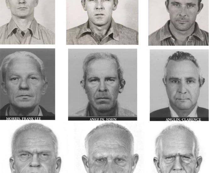 Three Escaped Alcatraz Inmates Frank Morris, John Anglin, and Clarence Anglin