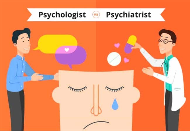 Psychiatrist vs Psychologist