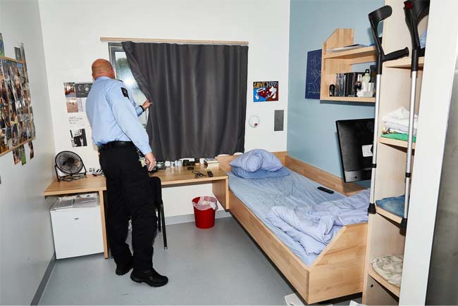 Norwegian prison cell