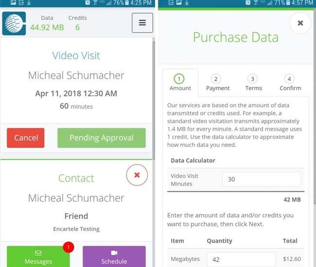 CIDNET App for Android and iOS (iPhone)