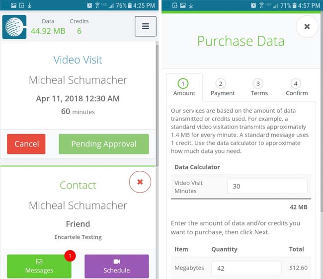 CIDNET App for Android and iOS (iPhone)