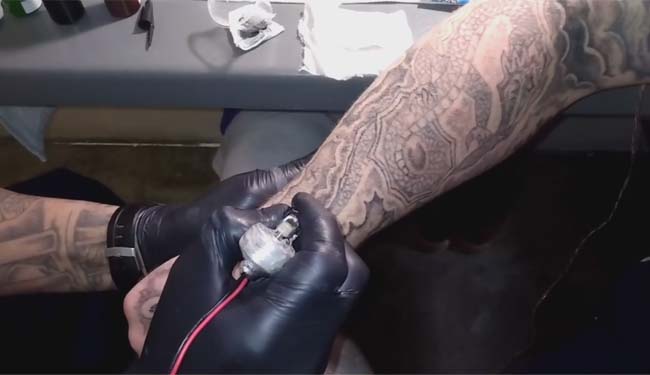 Tattooing in Prison