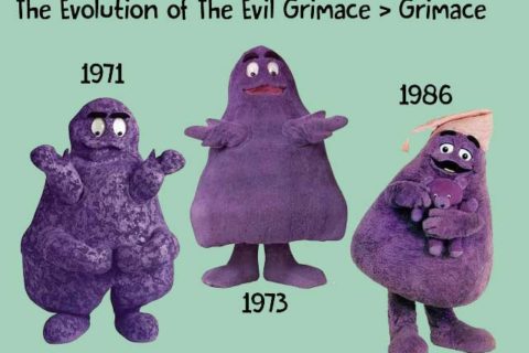 The Evolution of The Evil Grimace