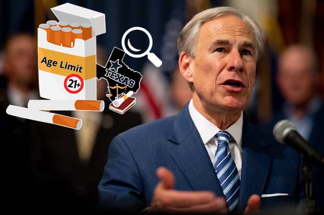 Texas Governor Tobacco Age Law